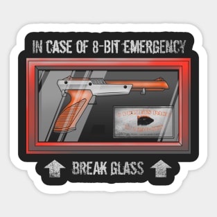 8-bit Emergency Sticker